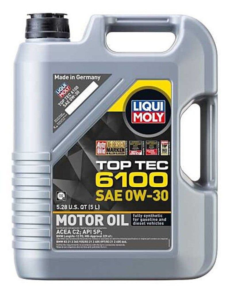 Kies-Motorsports LIQUI MOLY LIQUI MOLY 5L Top Tec 6100 Motor Oil SAE 0W30