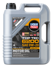 Kies-Motorsports LIQUI MOLY LIQUI MOLY 5L Top Tec 6200 Motor Oil SAE 0W20