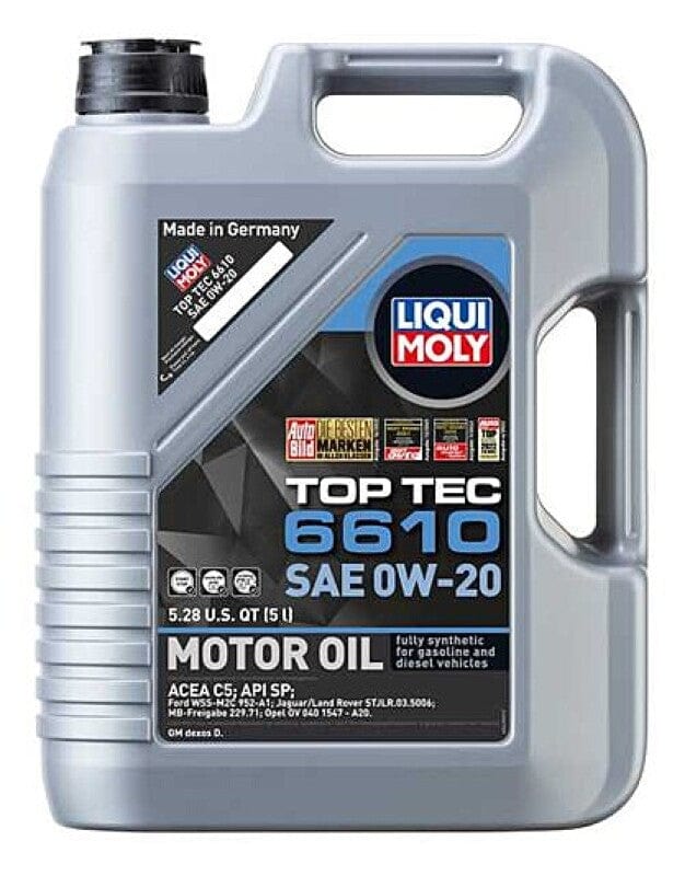 Kies-Motorsports LIQUI MOLY LIQUI MOLY 5L Top Tec 6610 Motor Oil SAE 0W20 Main image