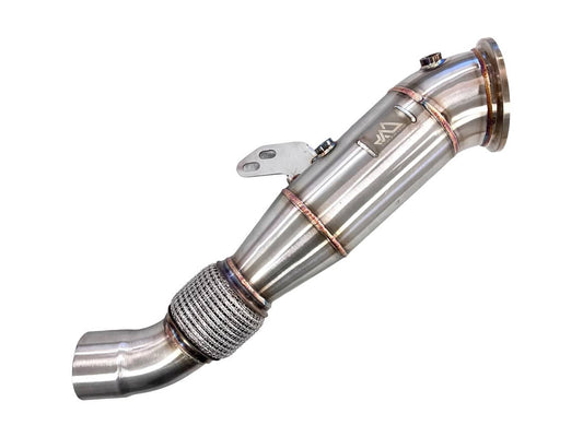 Kies-Motorsports Mastery of Art and Design MAD B58 4.5" Catted Downpipe W/ Bracket BMW F, G Chassis & Supra