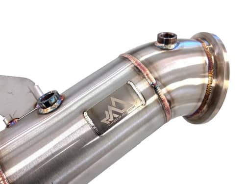 Kies-Motorsports Mastery of Art and Design MAD B58 4.5" Catted Downpipe W/ Bracket BMW F, G Chassis & Supra