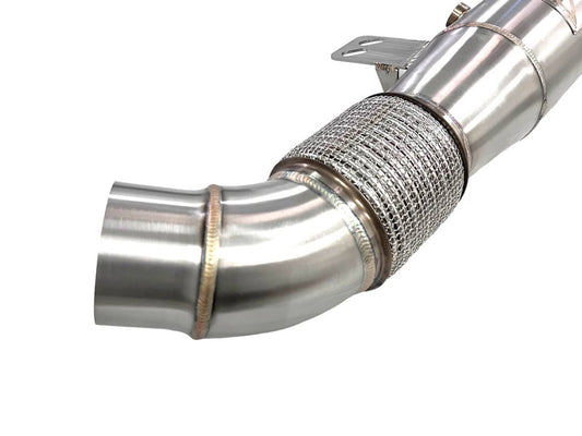Kies-Motorsports Mastery of Art and Design MAD B58 V2 4.5" Downpipe W/ Bracket BMW F, G Chassis & Supra