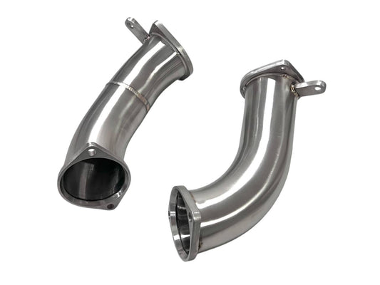 Kies-Motorsports Mastery of Art and Design MAD BMW 2024+ X5M X6M F95 LCI F96 LCI Competition S68 Secondary Downpipes Catless