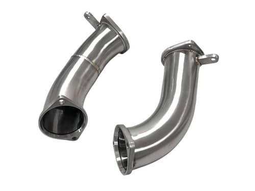 Kies-Motorsports Mastery of Art and Design MAD BMW 2024+ X5M X6M F95 LCI F96 LCI Competition S68 Secondary Downpipes Catless MAD-134