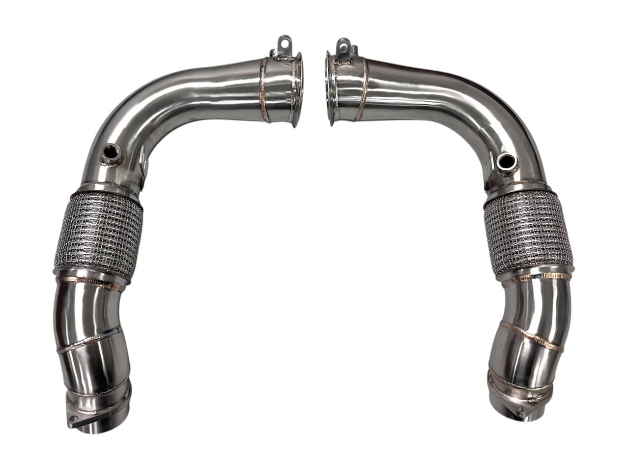 Kies-Motorsports Mastery of Art and Design MAD BMW 2024+ X5M X6M M5 F95 LCI F96 LCI G90 G99 Competition S68 Primary Downpipes Catless