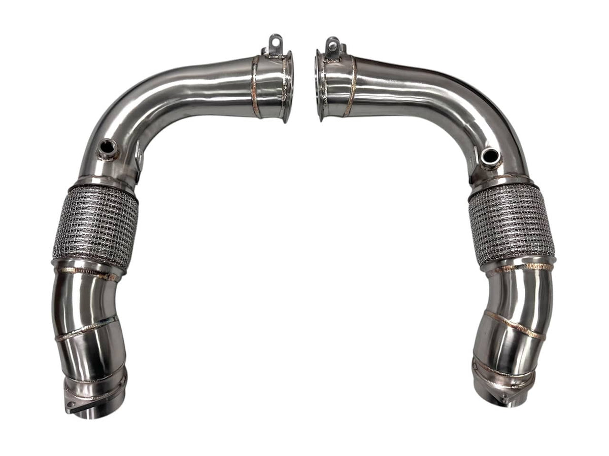 Kies-Motorsports Mastery of Art and Design MAD BMW 2024+ X5M X6M M5 F95 LCI F96 LCI G90 G99 Competition S68 Primary Downpipes Catless