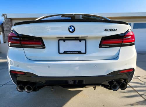 Kies-Motorsports Mastery of Art and Design MAD BMW 540 G30 2017-2023 B58 Axle Back Exhaust