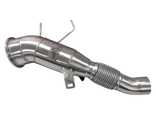 Kies-Motorsports Mastery of Art and Design MAD BMW B58 2025+ Gen 3 M340 M440 5" 200 Cell Catted Downpipe  - MAD-128