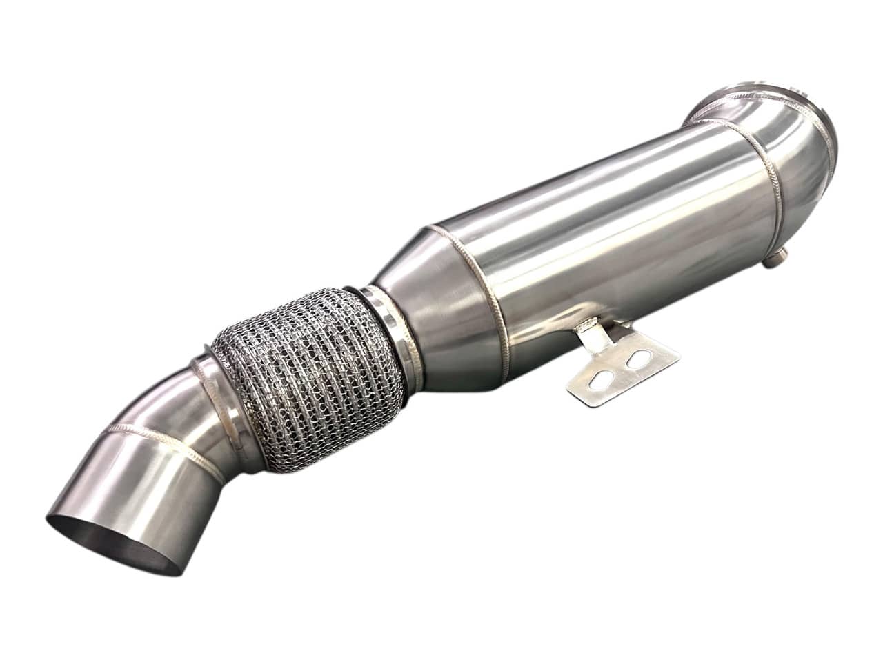 Kies-Motorsports Mastery of Art and Design MAD BMW F & G Chassis 5" B58 Catted Downpipe M240 340 M340 440 M440 540 W/ No CEL Guarantee & Bracket