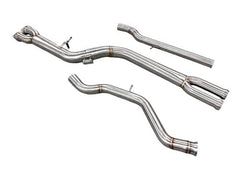 Kies-Motorsports Mastery of Art and Design MAD BMW F80 F82 F83 S55 M3 M4 Single Midpipe (Brace Included)