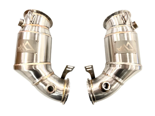 Kies-Motorsports Mastery of Art and Design MAD BMW F90 M5 F92 M8 Primary Catted Downpipes S63R
