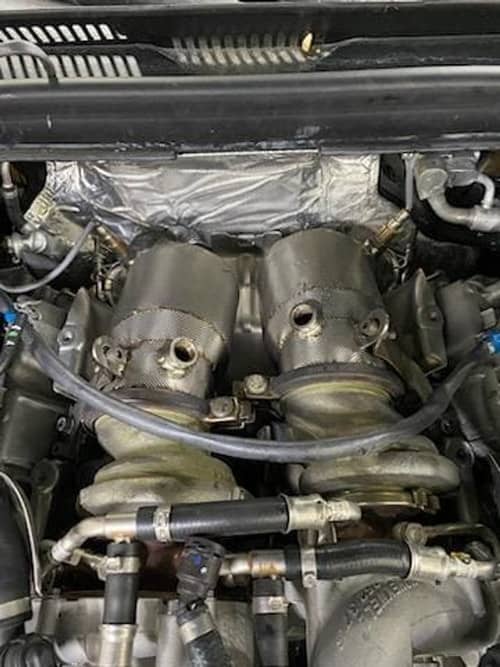 Kies-Motorsports Mastery of Art and Design MAD BMW F90 M5 F92 M8 Primary Catted Downpipes S63R (No Heat Shield)