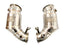 Kies-Motorsports Mastery of Art and Design MAD BMW F90 M5 F92 M8 Primary Catted Downpipes S63R (No Heat Shield)