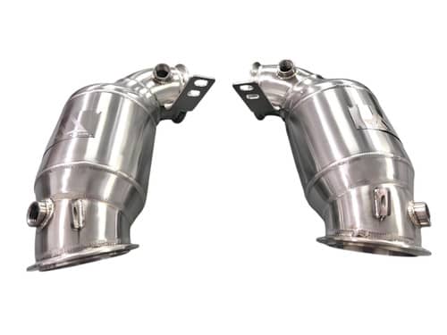 Kies-Motorsports Mastery of Art and Design MAD BMW F9x M5 M8 Catted Downpipes W/ No CEL Guarantee MAD-122