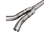 Kies-Motorsports Mastery of Art and Design MAD BMW G87 M2 S58 Non-Resonated Single Midpipe (Brace Included)