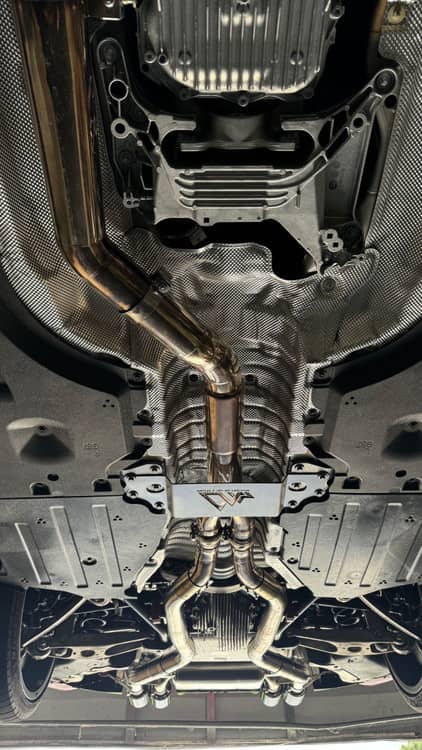 Kies-Motorsports Mastery of Art and Design MAD BMW G87 M2 S58 Resonated Single Midpipe (Brace Included)