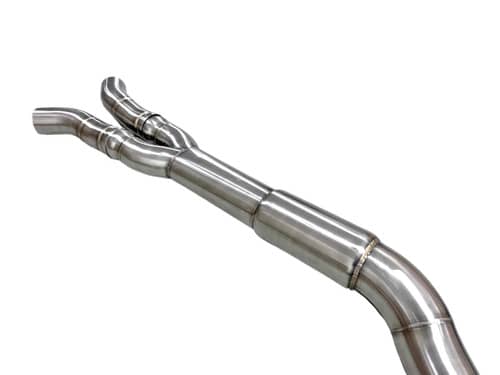 Kies-Motorsports Mastery of Art and Design MAD BMW G87 M2 S58 Resonated Single Midpipe (Brace Included)