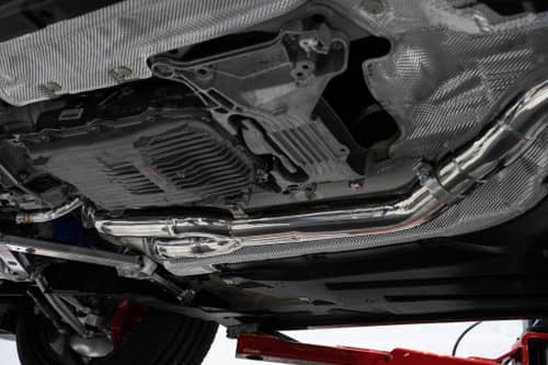 Kies-Motorsports Mastery of Art and Design MAD BMW G8x M3 M4 Single Midpipe (Brace Included) Main image