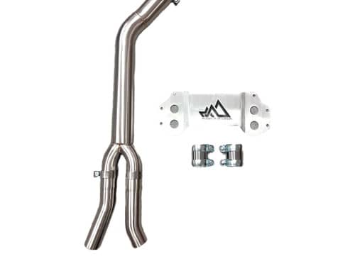 Kies-Motorsports Mastery of Art and Design MAD BMW G8x M3 M4 Single Midpipe (Brace Included)