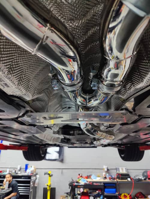 Kies-Motorsports Mastery of Art and Design MAD BMW G8x M3 M4 Single Midpipe (Brace Included)