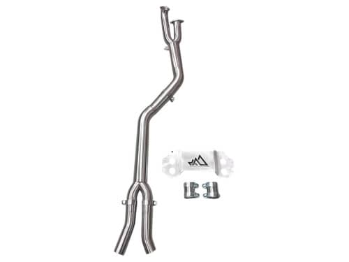 Kies-Motorsports Mastery of Art and Design MAD BMW G8x M3 M4 Single Midpipe (Brace Included)