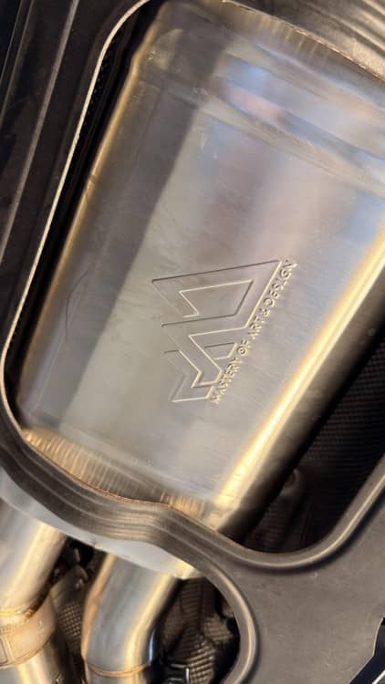 Kies-Motorsports Mastery of Art and Design MAD BMW G90 M5 Axle-Back