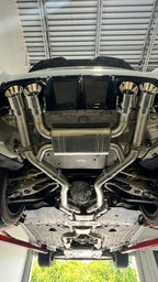 Kies-Motorsports Mastery of Art and Design MAD BMW M2 G87 S58 Axle Back Exhaust