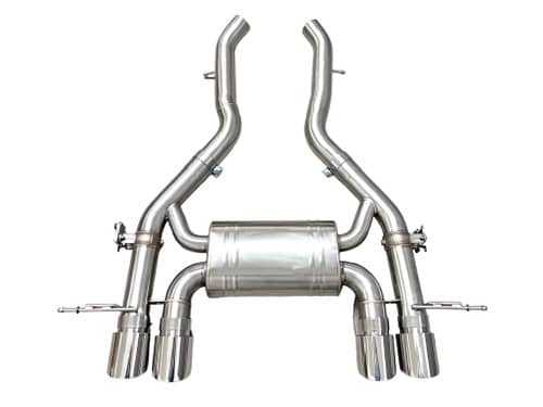 Kies-Motorsports Mastery of Art and Design MAD BMW M2 G87 S58 Axle Back Exhaust Main image