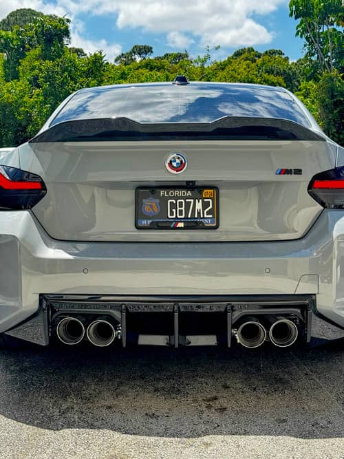 Kies-Motorsports Mastery of Art and Design MAD BMW M2 G87 S58 Axle Back Exhaust