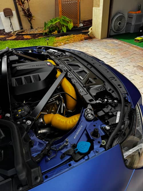 Kies-Motorsports Mastery of Art and Design MAD BMW M2 M3 M4 Front Mount Silicone Intakes S58 G87 G80 G82