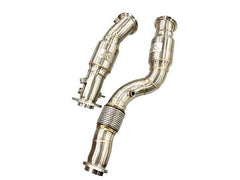 Kies-Motorsports Mastery of Art and Design MAD BMW M2C M3 M4 S58 G87 G80 G82 G83 Resonated Downpipes W/ Flex Section