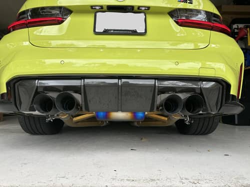 Kies-Motorsports Mastery of Art and Design MAD BMW M3 M4 S58 G80 G82 Axle Back Titanium