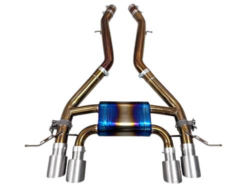 Kies-Motorsports Mastery of Art and Design MAD BMW M3 M4 S58 G80 G82 Axle Back Titanium Main image