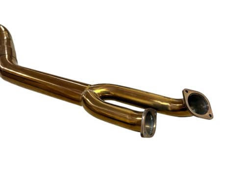 MAD BMW M3 M4 S58 G80 G82 Resonated Single Midpipe Titanium - MAD-097 Secondary image