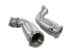 Kies-Motorsports Mastery of Art and Design MAD BMW S55 Catted Downpipes M2C M3 M4 W/ Flex Section