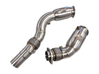 Kies-Motorsports Mastery of Art and Design MAD BMW S55 Catted Downpipes M2C M3 M4 W/ Flex Section