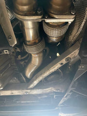 Kies-Motorsports Mastery of Art and Design MAD BMW S55 Catted Downpipes M2C M3 M4 W/ Flex Section