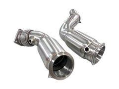 Kies-Motorsports Mastery of Art and Design MAD BMW S55 Catted Downpipes M2C M3 M4 W/ Flex Section