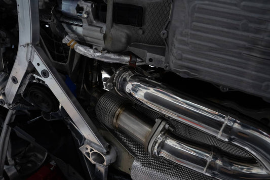 Kies-Motorsports Mastery of Art and Design MAD BMW S58 3.5" Fat Boy Downpipes M2 M3 M4 G87 G80 G82 G83