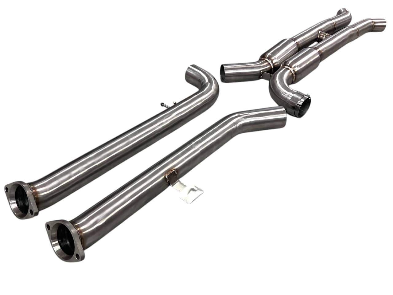 Kies-Motorsports Mastery of Art and Design MAD BMW S58 Resonated H-Pipe Midpipe M2 G87