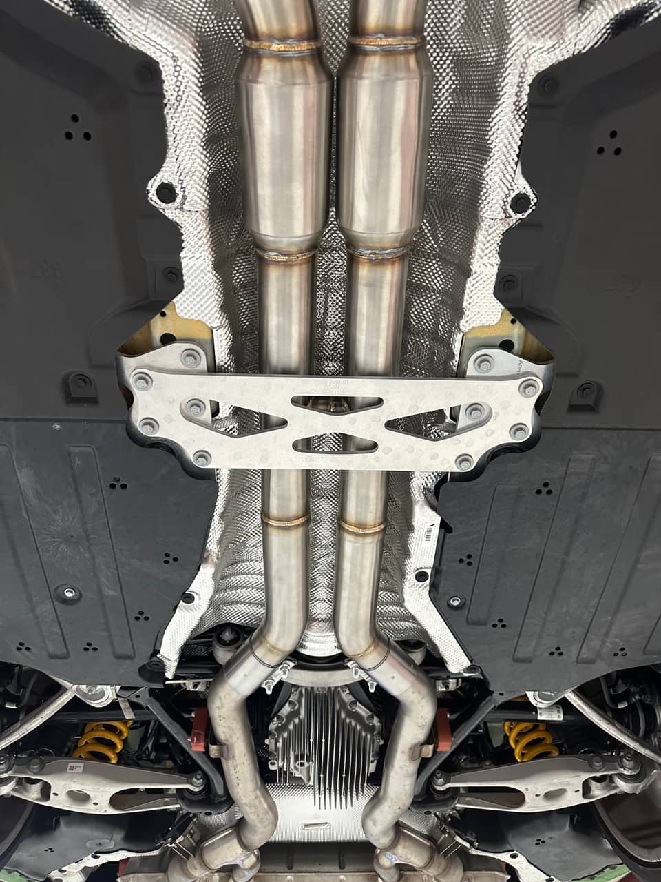 Kies-Motorsports Mastery of Art and Design MAD BMW S58 Resonated H-Pipe Midpipe M2 G87
