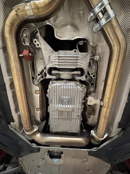 Kies-Motorsports Mastery of Art and Design MAD BMW S58 Resonated H-Pipe Midpipe M2 G87  MAD-129