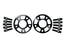 Kies-Motorsports Mastery of Art and Design MAD BMW Wheel Spacers G Chassis (Sold as a kit w/10 bolts) Lightweight