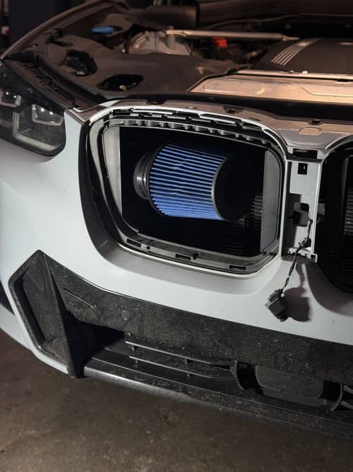 Kies-Motorsports Mastery of Art and Design MAD BMW X3 X4 X5 X6 X7 G Series B58 Front Mount Silicone Intake