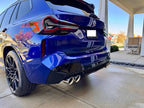 Kies-Motorsports Mastery of Art and Design MAD BMW X3M X4M F97 F98 Axle Back Exhaust