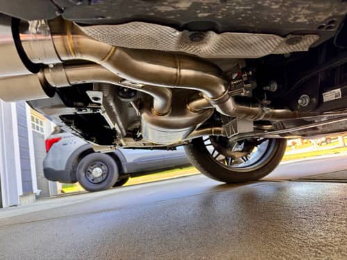 Kies-Motorsports Mastery of Art and Design MAD BMW X3M X4M F97 F98 Axle Back Exhaust