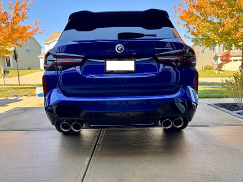 Kies-Motorsports Mastery of Art and Design MAD BMW X3M X4M F97 F98 Axle Back Exhaust
