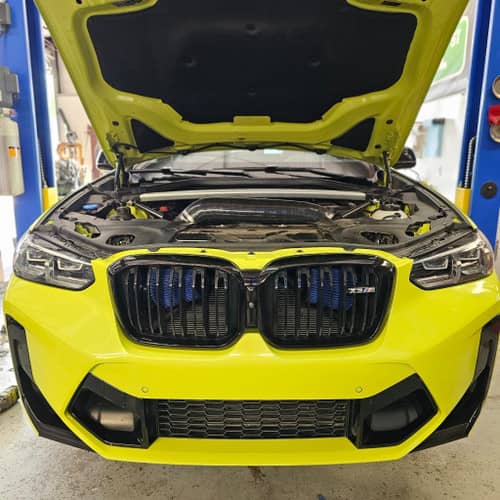 Kies-Motorsports Mastery of Art and Design MAD BMW X3M X4M Front Mount Intakes S58 F97 F98