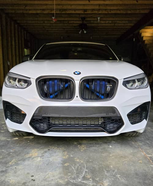 Kies-Motorsports Mastery of Art and Design MAD BMW X3M X4M Front Mount Intakes S58 F97 F98