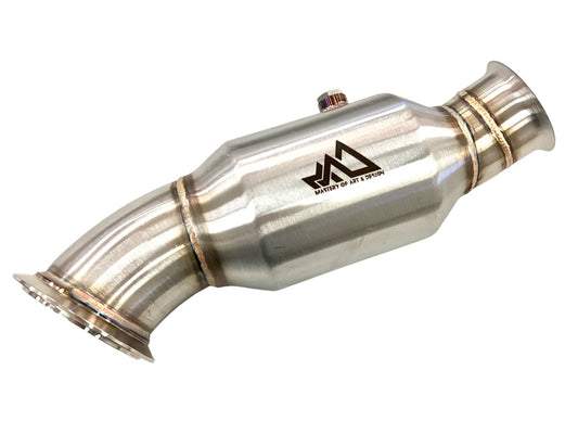 Kies-Motorsports Mastery of Art and Design MAD N55 Catted Downpipe BMW M135 M235 M2 335 435 4.0"